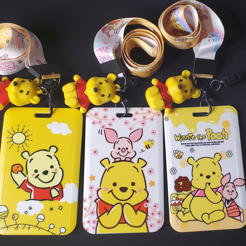 Winnie the Pooh ID card Holder Landyard